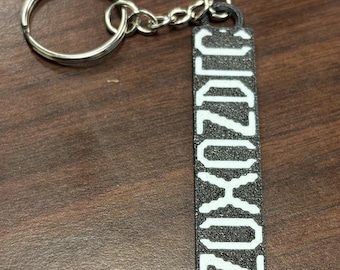 Llavero de Twenty One Pilots de la era Clancy - Accesorio impreso en 3D de TØP