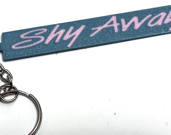 Llavero "Shy Away" de Twenty One Pilots / Merchandising para fans de la era SAI