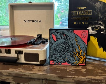 Twenty One Pilots Scaled and Icy Dragon Light Box – 3D Printed LED Wall Decor