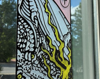 Twenty One Pilots Suncatcher - Scaled and Icy Album Art - 3D Printed Window Decor