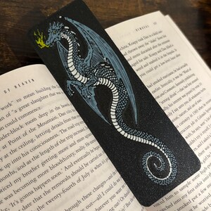 Trash the Dragon Bookmark - Scaled and Icy Fan Art