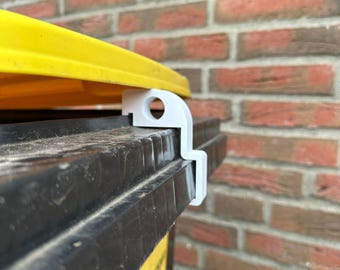 Mülltonnen Abstandshalter | Deckelöffnung | Belüftung für Mülltonnen | Anti-Maden Clip