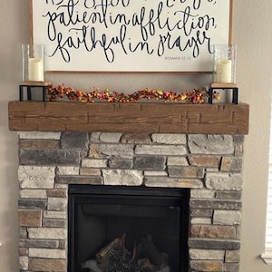 Barn Beam Mantel 8x8 image 6