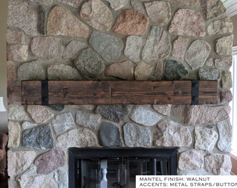 Fireplace Mantel, Barn Beam Mantel, Wooden Beam Mantel, 8" x 8" Mantel, Rough Hewn, Fireplace Mantel, Barn Beam Mantel, Rustic Wood Mantel