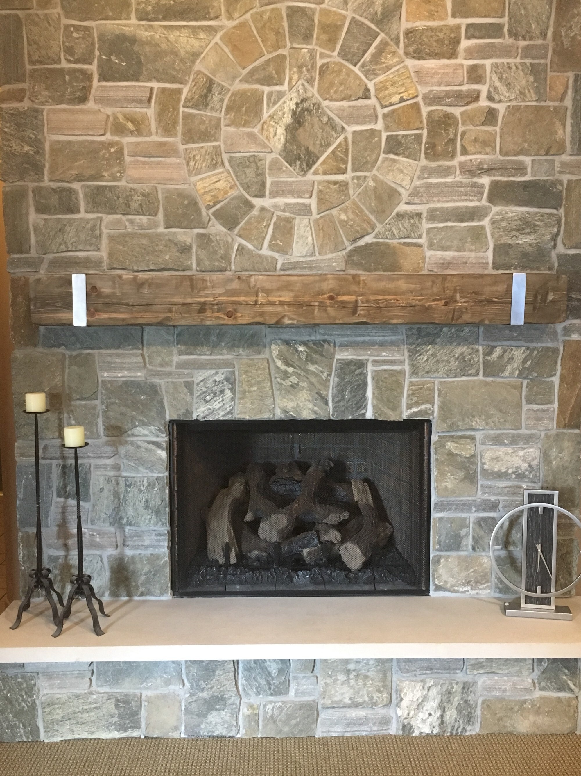 Fireplace Mantel Mantle Barn Beam Mantel Wood Mantle - Etsy UK