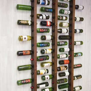 Wine Rack 16 Bottle Ladders Set of 3 image 1