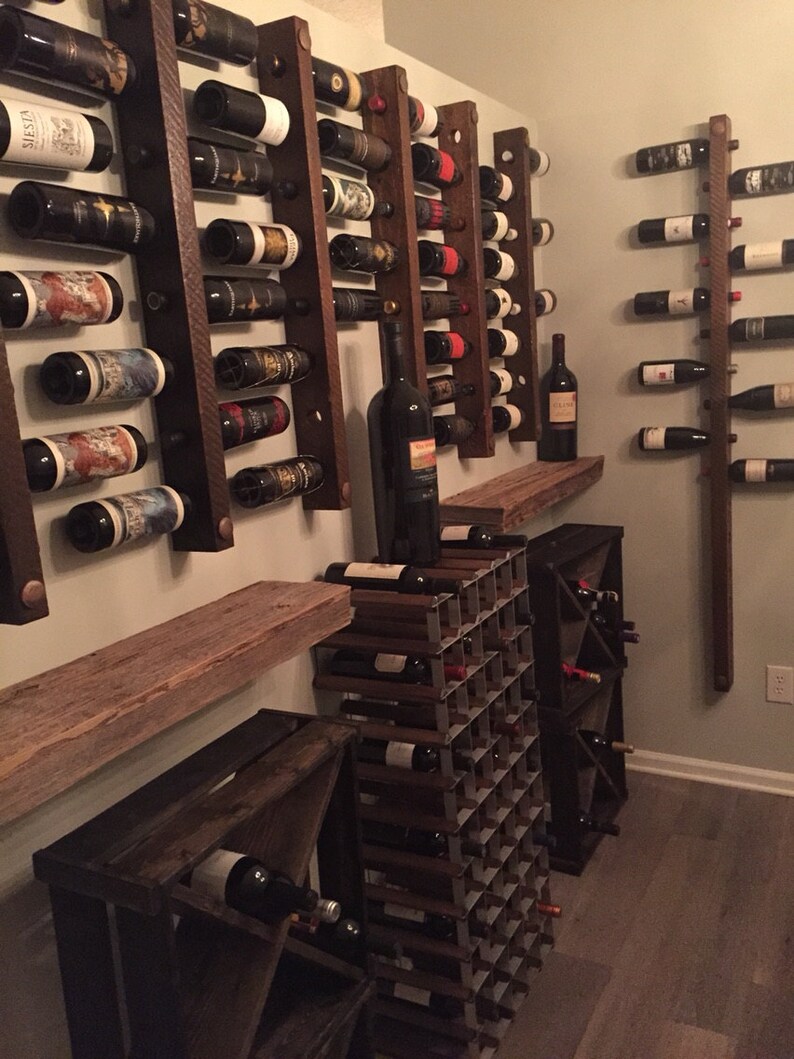 8 Bottle Tuscan Wine Racks Set of 2 Etsy
