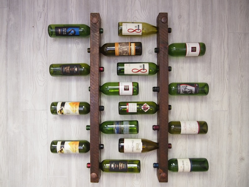 8 Bottle Tuscan Wine Racks Set of 2 Etsy