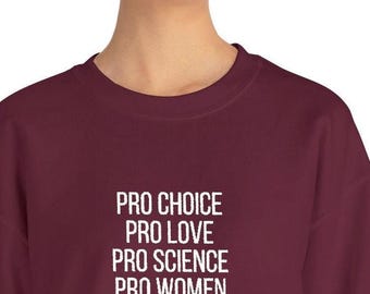 Embroidered Social Justice sweatshirt | Minimal White Text Quote Crewneck Sweatshirt | Small Center Chest Typography
