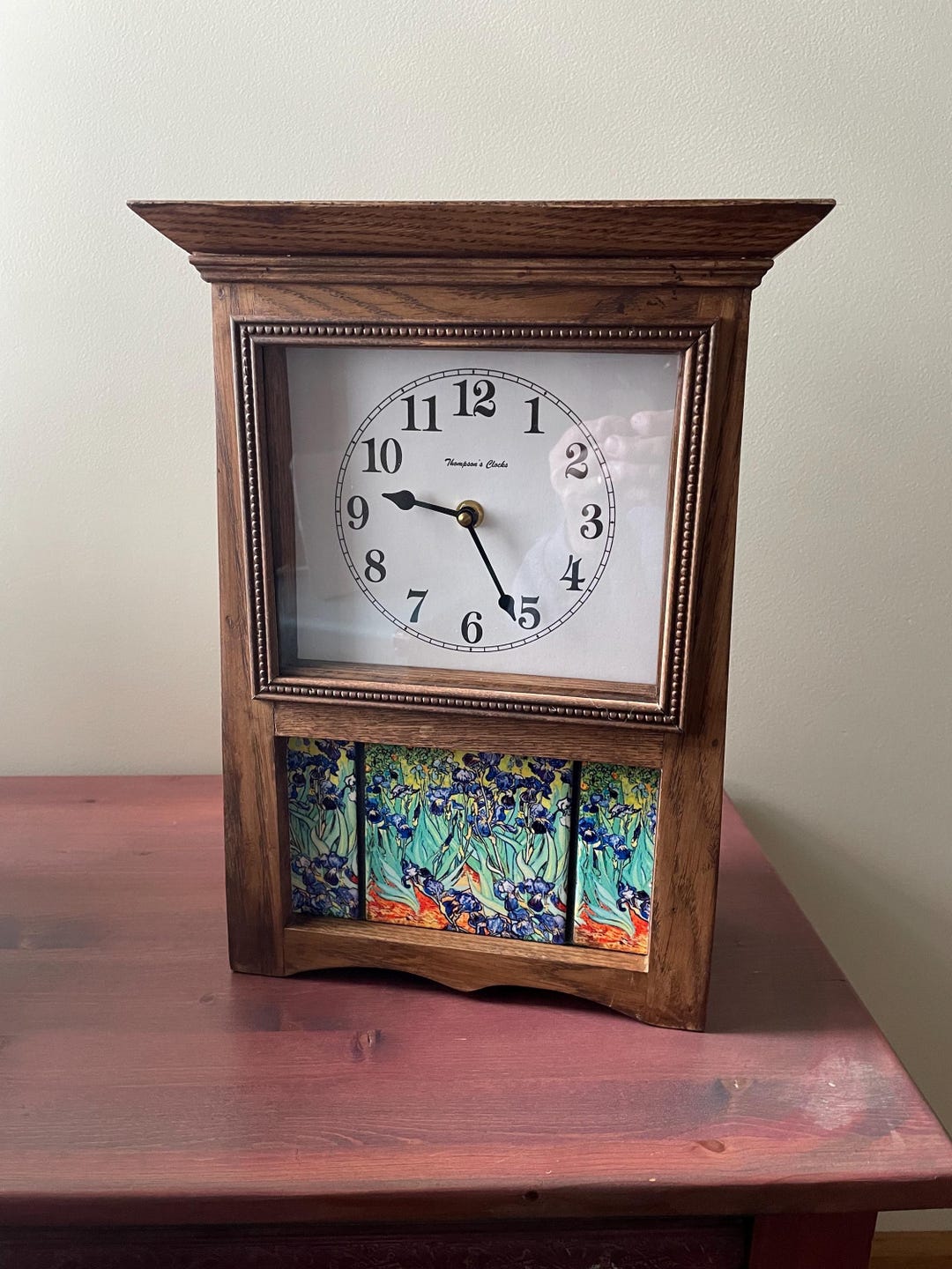 Handcrafted Mantle Clock - Etsy