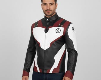 Avengers Endgame Quantum Cosplay Jacket Inspired by Captain America