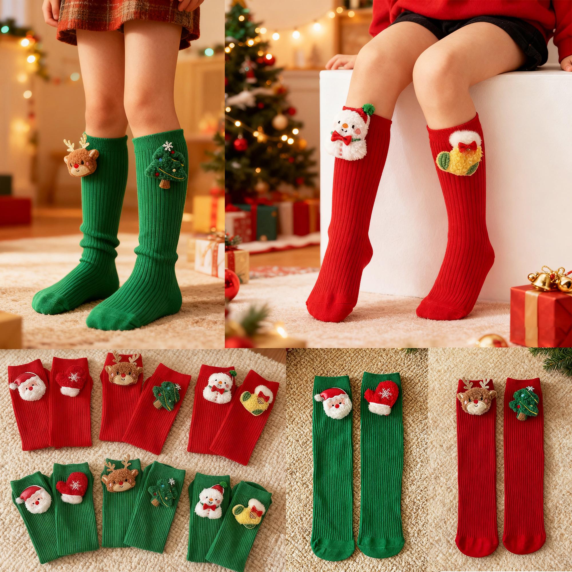 Chaussettes Rigolotes Père Noël & Cadeaux