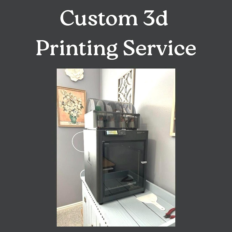 Affordable, good quality, quick Bambu Lab PS1 Custom 3d Printer Service - Message me for more details image 1