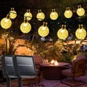 21FT Solar Powered Fairy String LED Lights Waterproof Decor Garden Party Outdoor
