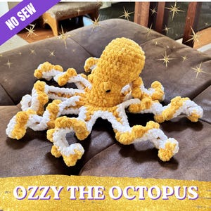 Ozzy the Octopus Pattern PDF • Amigurumi Plushie (PDF Download)