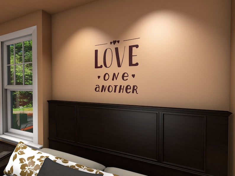Wall Decal Love One Another