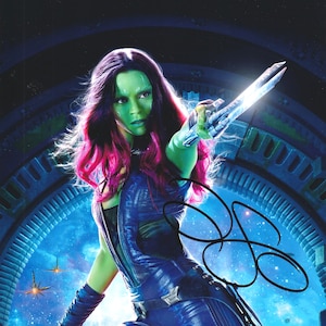 Zoe Saldana Signed - Etsy