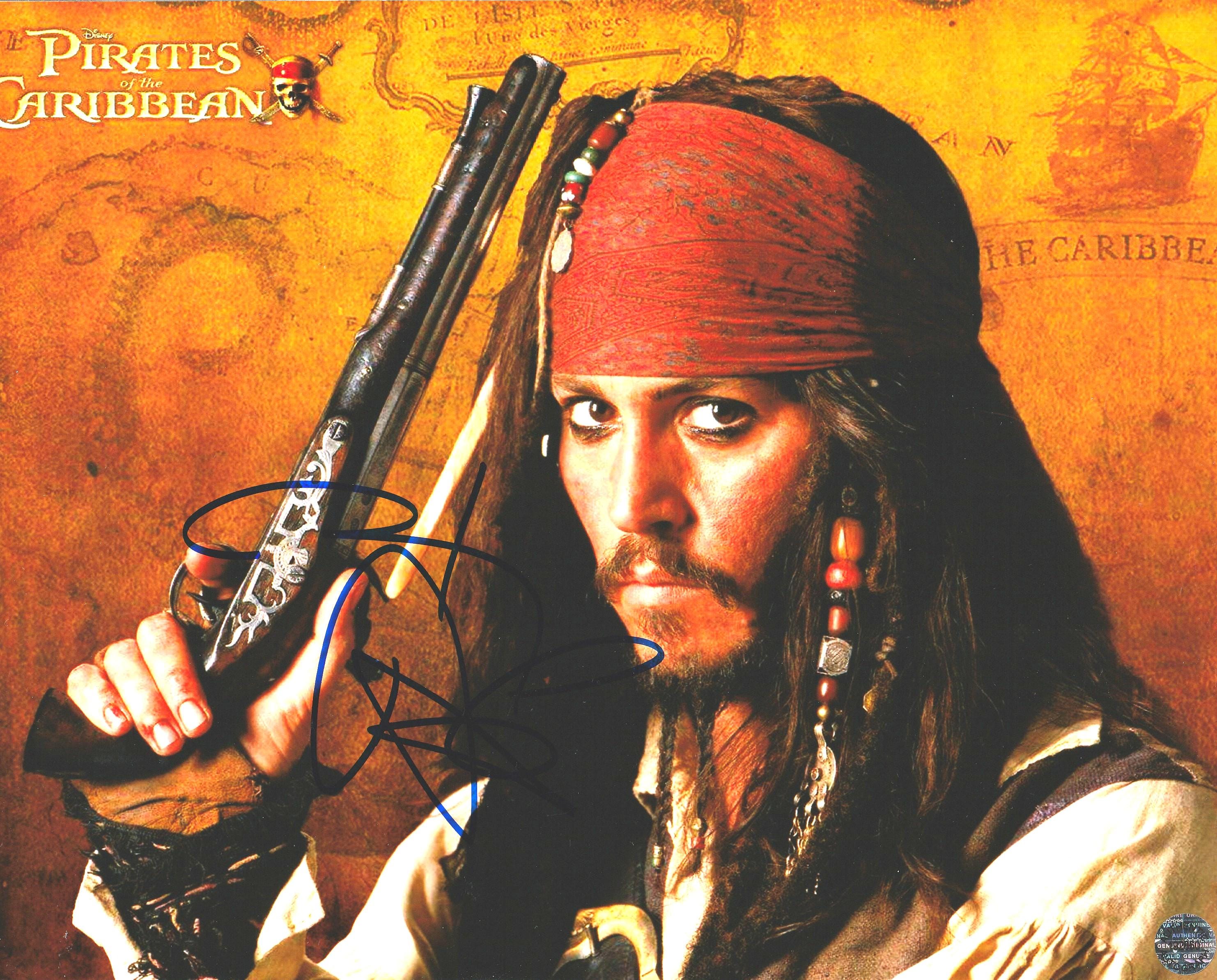 Pirates of the Caribbean Autographed - Etsy