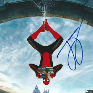 Tom Holland Signed Card - Etsy