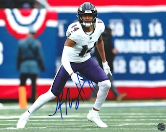 Kyle Hamilton Signed Autographed NFL 8x10 Photo – Baltimore Ravens Memorabilia (Authentic/Real Signature)