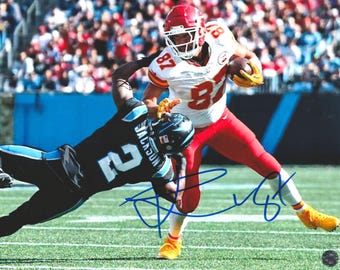 Travis Kelce Autographed Signed 8x10 Photo, Kansas City Chiefs, with COA