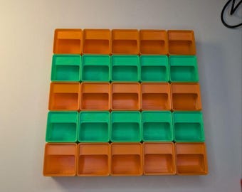 Modular Gridfinity Drawer Organizer Bins – Customizable Craft Room Storage