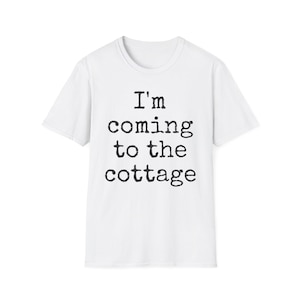 Uppvärmd rivalitet - Jag kommer till stugan citat t-shirt
