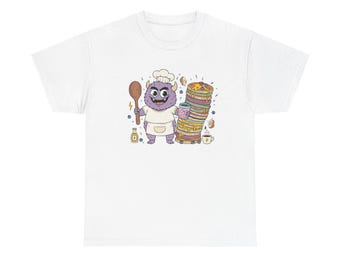 Chaos Gremlin Breakfast T-Shirt | Funny Pancake Monster
