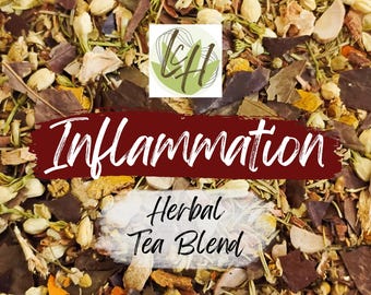 炎症 - ハーブティー - オーガニックルーズリーフティーブレンド