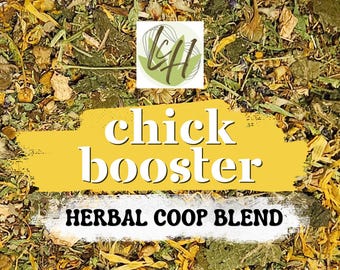 Kräutermischung für Hühnerstall - 'Chick Booster' - Coop Confetti - Vogelpflege-Kräuter