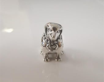 Pandora silver Labrador dog charm