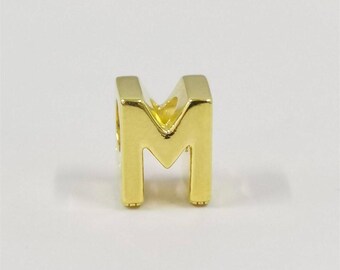 Pandora Letter M Alphabet Charm