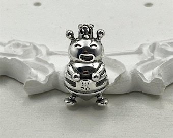 new  pandora s925 silver ale edition queen bee charm