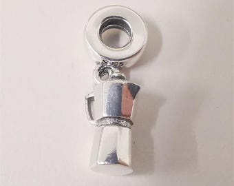 pandora coffee espresso pot charm s925 ale