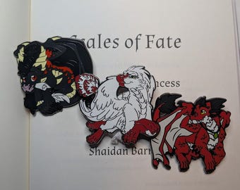 Dragon Enamel Pins | Scales of Fate