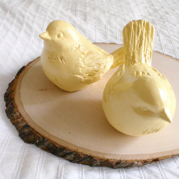 Yellow Decorative Birds