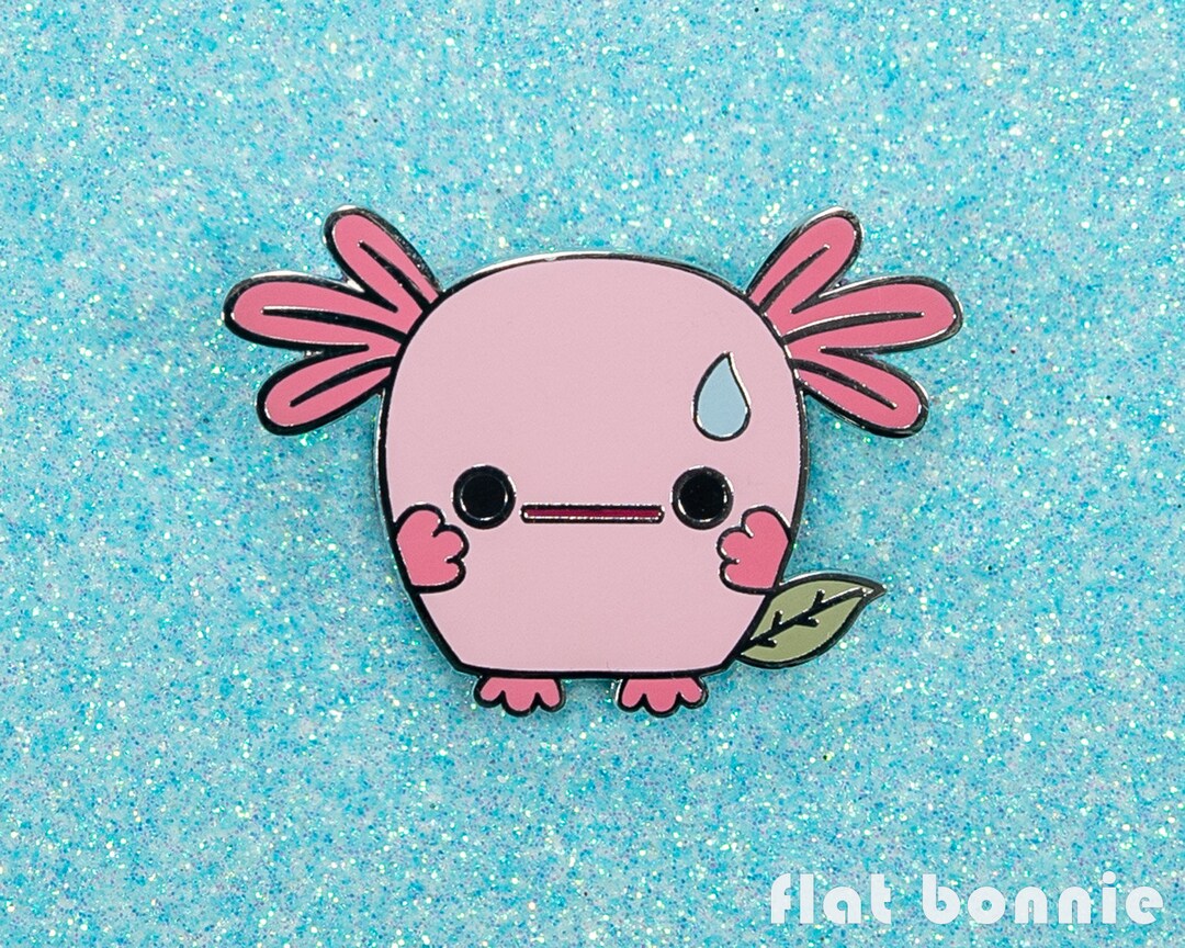 Axolotl Fridge Cute Axolotl Locker Kawaii Etsy