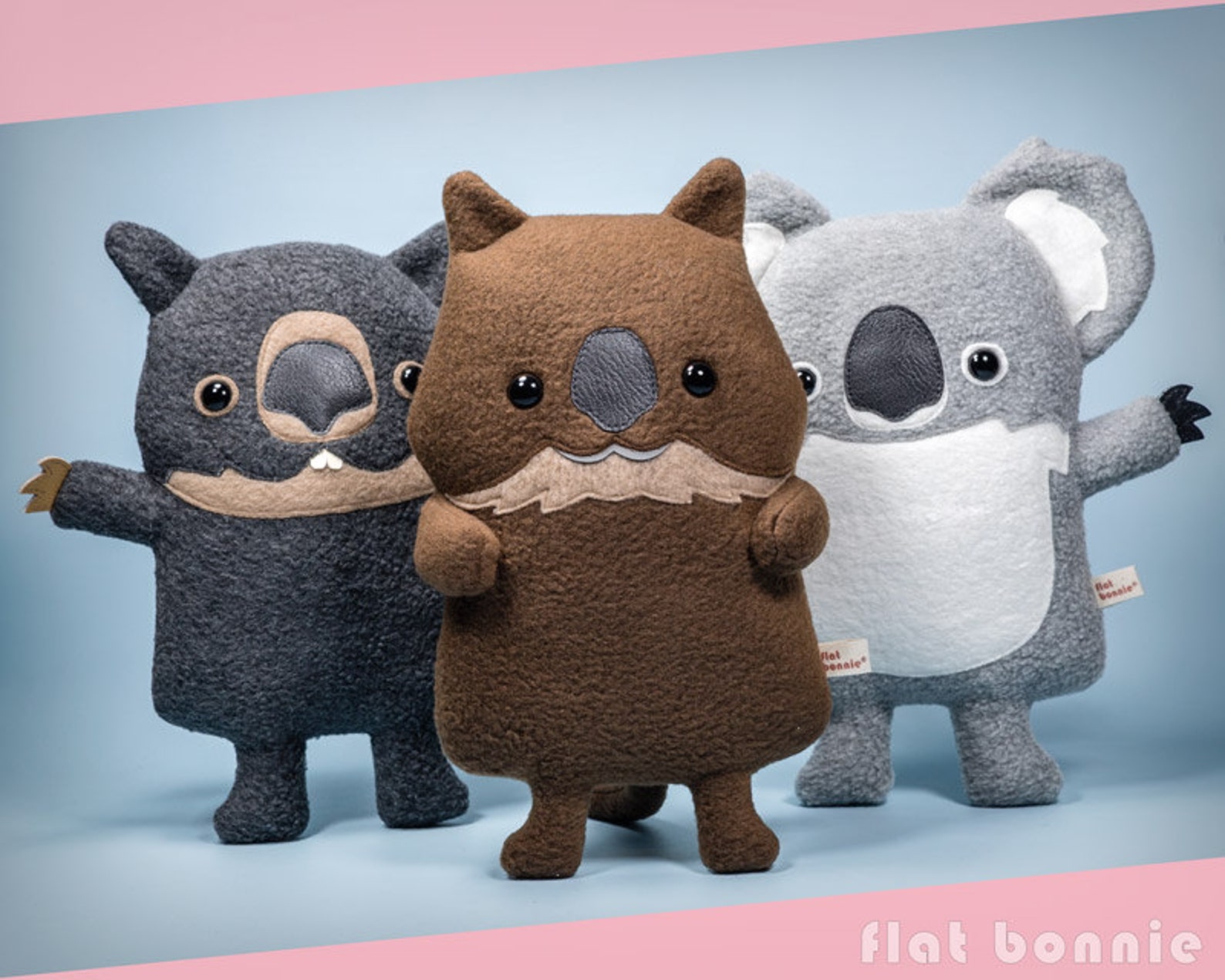 Quokka Stuffed Animal, Cute Quokka Plush Soft Toy Doll, Kawaii Japan