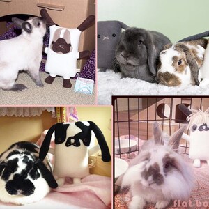 Custom Bunny Stuffed Animal, Customized Rabbit Plush Soft Toy Doll ...