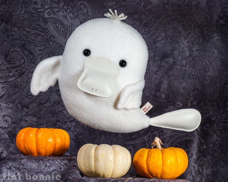 Platypus Stuffed Animal Kawaii Platypus Ghost Plush Toy - Etsy