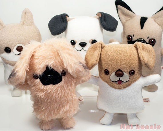 VIEGINE Soft Plush Stuffed Dog for Doll Cartoon Chihuahua Toys Christmas  Gifts Home Deco 
