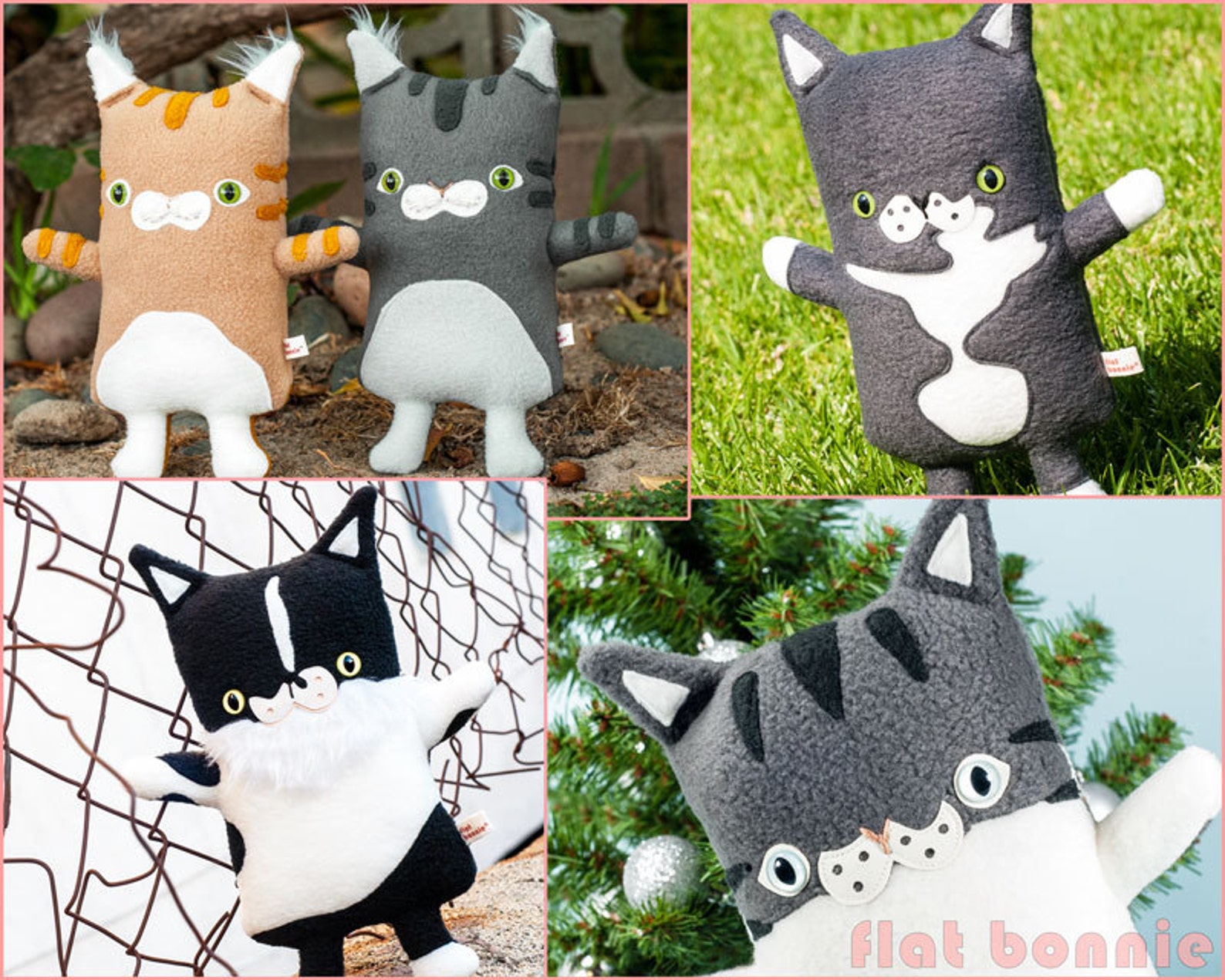 Custom Cat stuffed animal Customized kitty plush soft toy | Etsy