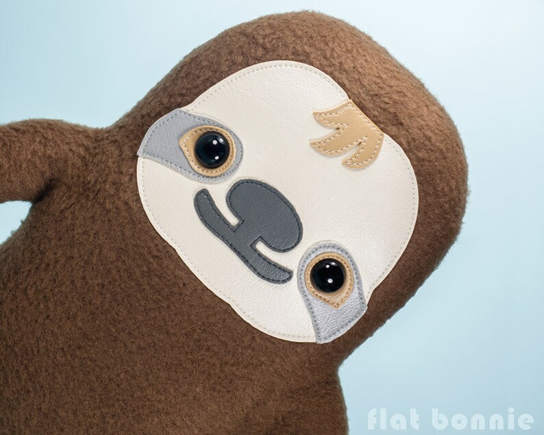 Sloth Stuffed Animal Sloth Plush Handmade Soft Toy Doll Cute - Etsy
