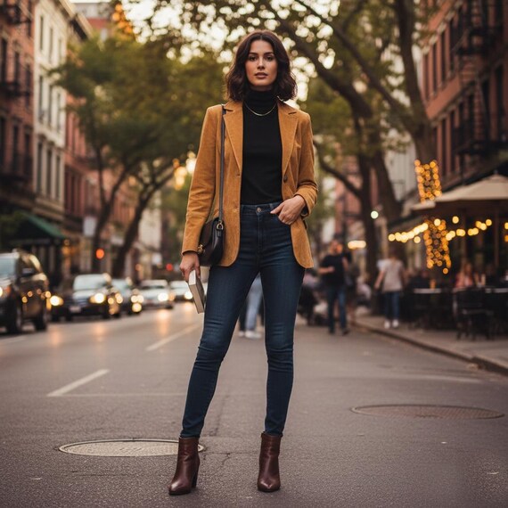 Vintage Essentials Casual Suede Blazer | 70s Must… - image 5