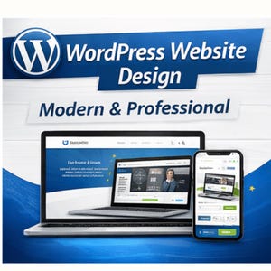 WordPress webbdesign | Anpassad WordPress-webbplats | Företagswebbplats | Responsiv och SEO-vänlig design