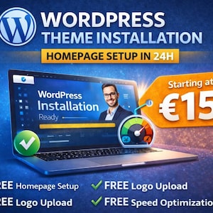 Instalación de temas de WordPress | Importación de demos | Personalización de temas | Servicio de configuración de sitios web de WordPress