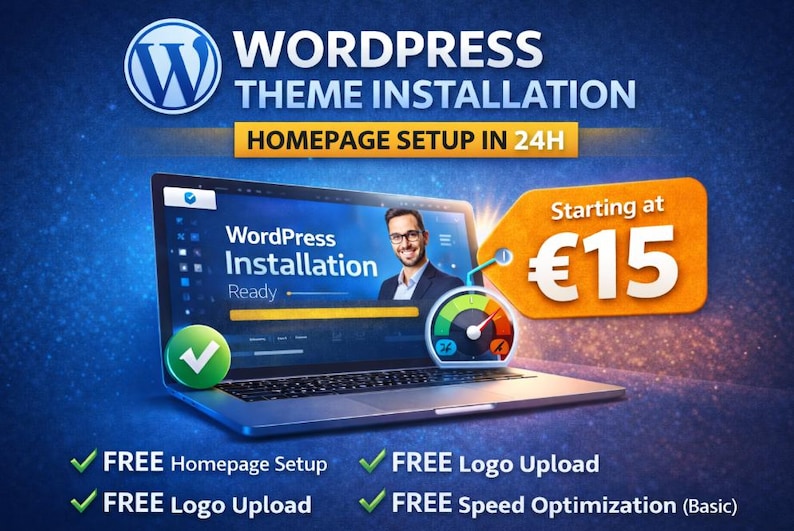WordPress Theme Installation Service | Demo Import & Setup