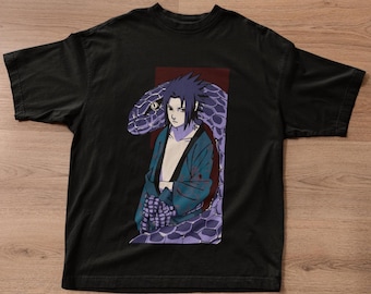 ヴィンテージ 2002 ナルト & サスケ T シャツ ブラック - Etsy 日本