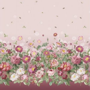 Pretty In Pink - Florist’s Choice Double Border from Michael Miller Fabrics