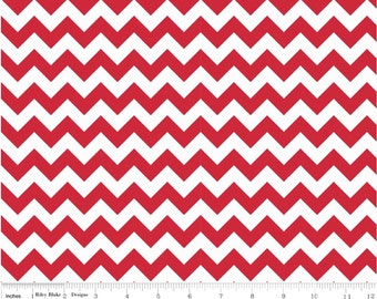 Piccolo Chevron FLANNEL Rosso F340-80 Rosso da Riley Blake